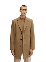Herren Wollmantel 1032502, 11634 - Honey Camel Beige, M
