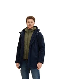 Herren Parka mit Kapuze 1032496, 10668 - Sky Captain Blue, S