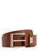 BOSS Herren Gürtel, -210 Medium Brown, 100