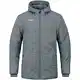 JAKO Herren Coachjacke Team mit Kapuze, Steingrau, M