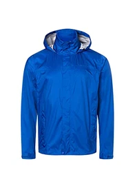 Herren PreCip Eco Jacket, wasserdichte Regenjacke, winddichter Regenmantel, atmungsaktiver, Faltbarer Hardshell Windbreaker, ideal zum Fahrradfahren & Wandern, Dark Azure, M