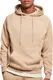 Urban Classics Herren Blank Hoody Kapuzenpullover, unionbeige, M