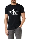 Calvin Klein Jeans Herren Core Monogram Slim Tee T-Shirt Schwarz