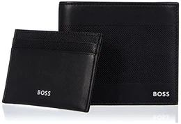 Men's GBBM_8cc Card Lines Bi-Fold Wallet, Black1