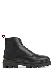 Herren Graham_Halb_ltzp Stiefel Black1 43