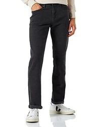 Amazon Essentials Herren Stretchjeans Athletische Passform Verwaschenes Schwarz