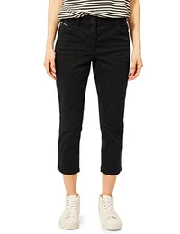 Cecil Pantaloni 3/4 Estivi Donna – Morbidi In Viscosa Con Girovita Elastico, Lavabili In Lavatrice - 2
