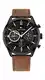 Tommy Hilfiger Multi Zifferblatt Quarz Uhr für Herren mit Braunes Lederarmband - 1791942
