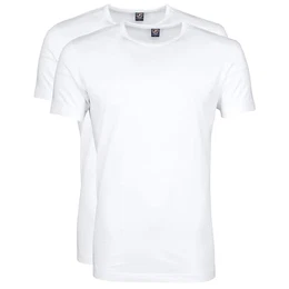 OTA T-Shirt Rundhalsausschnitt Weiß 2-Pack - Grösse M - Herren - Bekleidung - Modern-fit - 100-2 O-White OTA