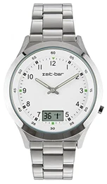 Funk-Armbanduhr Herren, mit Datums- und Sekundenanzeige