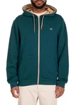 IRIEDAILY Mini Flag 2 Zip Hoodie Pacific