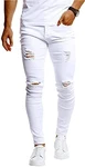 Leif Nelson Herren Jeans Hose Slim Fit Denim LN9150 blau/grau/weiß/schwarz (LN9150)