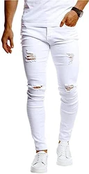 Leif Nelson Herren Jeans Hose Slim Fit Denim LN9150 blau/grau/weiß/schwarz (LN9150)