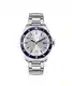 Lacoste Analog Quarzuhr für Herren mit Silbernes Edelstahlarmband - 2011187