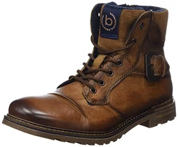Herren Vittore Mode-Stiefel, Cognac, 43 EU