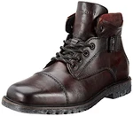 bugatti Herren Sisto Mode-Stiefel Dunkelrot