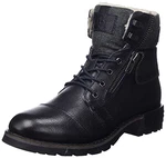 bugatti Herren Sentra Mode-Stiefel Dunkelblau/Grau