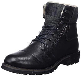 Herren Sentra Mode-Stiefel, Dark Blue/Grey, 43 EU