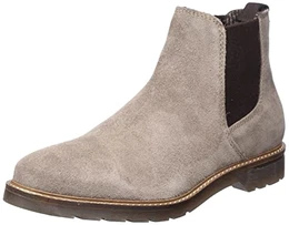 Herren Zeli Chelsea-Stiefel, Taupe, 43 EU