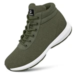 GIESSWEIN Wool Sneaker High Top Men Dunkelgrün