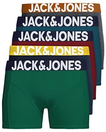 Herren Unterhosen 5er Set Pack Männer Boxershorts Weiss schwarz blau grau Trunks 12204864, Mix 3, M