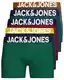 JACK & JONES Herren Unterhosen 5er Set Pack Männer Boxershorts Weiss schwarz blau grau Trunks 12204864, Mix 3, M