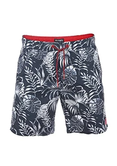 riverso Badehose Herren RIVKai Regular Fit (59406) Navy/Cherry Red (59406)