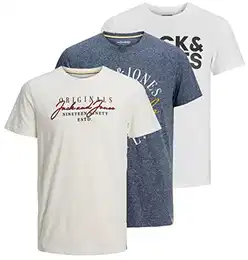 Herren Willow Tee SS Crew Neck T-Shirt, 3er Set 2, M