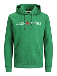 Herren JJECORP Old Logo Sweat Hood NOOS 12137054, Verdant Green/REG FIT, M