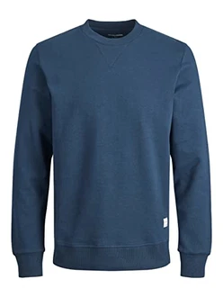 JACK & JONES Herren JJEBASIC Sweat Crew Neck NOOS 12181903 Insignia Blue/REG (12181903) JACK & JONES Herren JJEBASIC Sweat Crew Neck NOOS 12181903 Insignia Blue/REG (12181903)