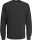 JACK & JONES Herren JJEHOLMEN Sweat Crew Neck, Raven/REG FIT, M