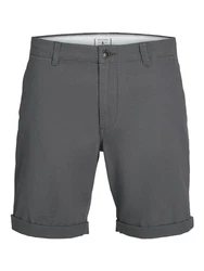JACK & JONES Herren JJIENZO Chino Shorts WW 01 STS 12146178 Asphalt (12146178)
