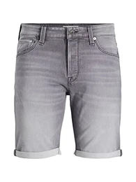 Herren JJIRICK JJICON Shorts, Grey Denim, M
