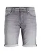 JACK & JONES Herren JJIRICK JJICON Shorts, Grey Denim, M
