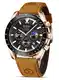 HANPOSH Herren Uhr Chronograph Uhren Herren Chronograph Edelstahl Wasserdicht Analog Quarz Armbanduhr Herren mit Datum Leuchtende Business Casual Uhren fur Männer (A05- Braun Rose Schwarz) HANPOSH Herren Uhr Chronograph Uhren Herren Chronograph Edelstahl Wasserdicht Analog Quarz Armbanduhr Herren mit Datum Leuchtende Business Casual Uhren fur Männer (A05- Braun Rose Schwarz)