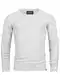 Indicode Herren Loakim Strickpullover   Pullover Herrenpullover Pulli für Männer Optical White M