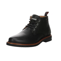 Nivus Boots Glattleder Uni schwarz Glattleder Boots