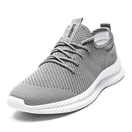 Herren Laufschuhe Turnschuhe Sportschuhe Für Männer Sneakers Leichte Fitnessschuhe Freizeit Schuhe Grau 43