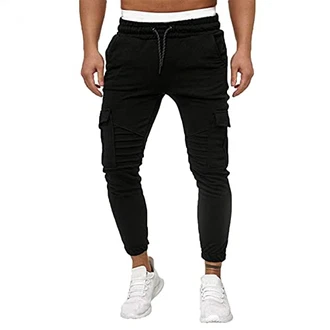 Herren Jogginghose Techwear Jogger Cargo Hose 