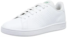 Herren Advantage Sneakers, Ftwwht/Ftwwht/Green, 41 1/3 EU