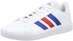 adidas Herren Grand TD Lifestyle Court Casual Sneaker FTWWHT/ROYBLU/VIVRED