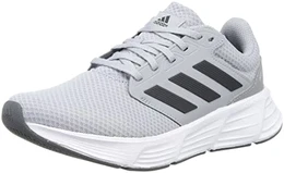 Herren Galaxy 6 Sneaker, Halo Silver/Carbon/FTWR White, 41 1/3 EU