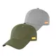 riverso Herren Cap RIVNoel 2er Pack Baseballcap Snapback Kappe Sport Verstellbare Outdoor Mütze Basic Einfarbig 100% Baumwolle Einheitsgröße Grau Grün, Größe:One Size, Farbe:Farbmix Uni 11
