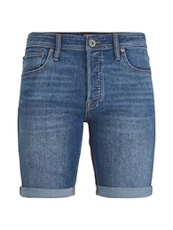 Men's JJIRICK JJIORIGINAL 361 50SPS Shorts, Blue Denim, M