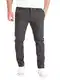 PITTMAN Chino Hosen für Herren Chinohose Männer Stoff Hosen Herren Derrick Schicke Ausgehhose, Grau (Licorice191102), W32/L32