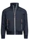 Indicode Herren Ivano Jacke mit Kragen und Reißverschluss   Männer Jacke Übergangsjacke Navy M
