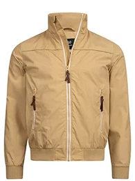 Herren Ivano Jacke mit Kragen und Reißverschluss Männer Jacke Übergangsjacke Mojave M