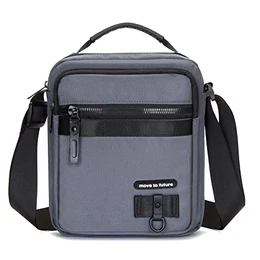 Herren-Umhängetasche Multi-Pocket-Umhängetasche mit Griff, Umhängetasche/Handtasche Wasserdichte Umhängetasche