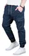 Indicode Herren Cargohose Jones Cargo Hose Freizeithose Chino Outdoorhose Stoffhose (Navy, M)