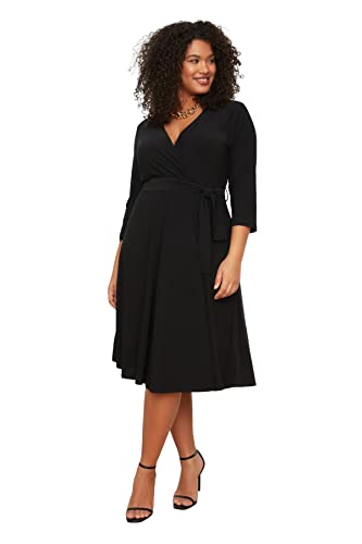 Gemütliches Strickkleid Für Damen In A-Linie – Perfekt Für Plus Size Und Relaxed Fit!